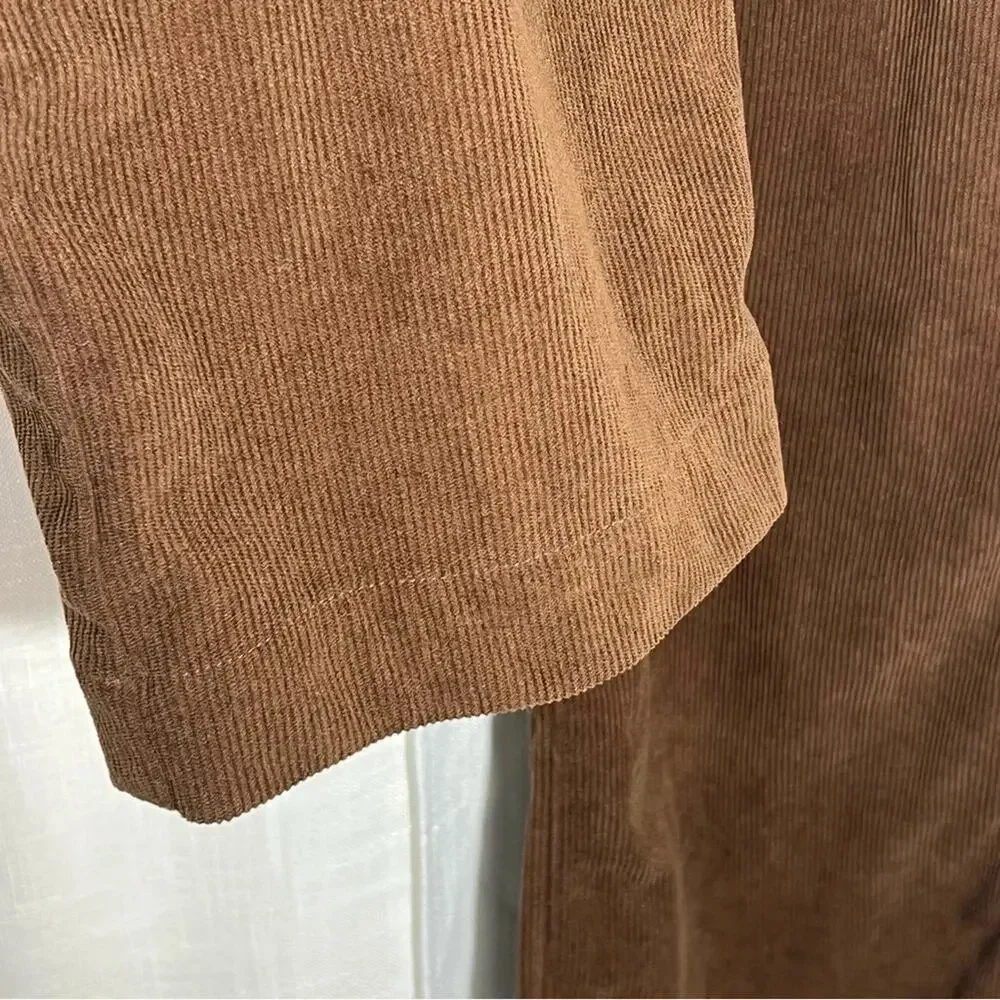 SHEIN Corduroy Wide Leg Pants